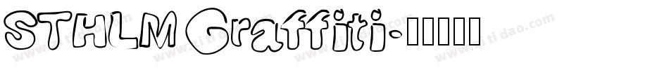 STHLM Graffiti字体转换